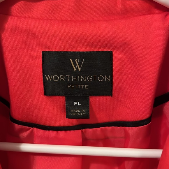 Worthington Coral Hot Pink Blazer - Picture 2 of 8